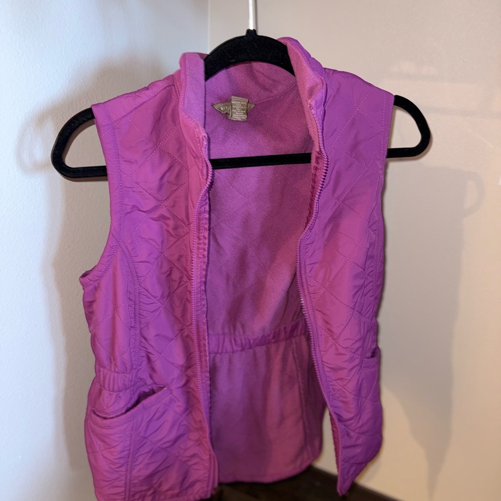 Women's Western Purple Quilted Vest